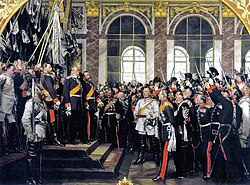 Study in Germany 250px A V Werner Kaiserproklamation Am 18 Januar 1871 283. Fassung 188529