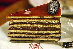 Study in Hungary for international students 250px Dobos Cake 28Gerbeaud Confectionery Budapest Hungary29