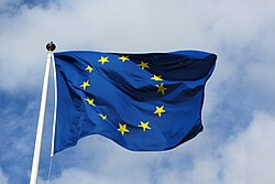 Study in Germany 250px European Flag In Karlskrona 2011