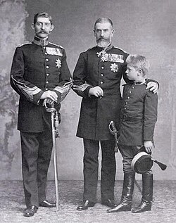 250px King Carol I Of Romania With His Nephew And Great Nephew