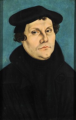 250px Lucas Cranach D.C384. Martin Luther2C 1528 28Veste Coburg29