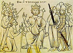 Study in Germany 250px Otto I Manuscriptum Mediolanense C 1200