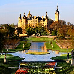 Study in Germany 250px Schwerin Palace Park Garden Mecklenburg Germany Schweriner Schloss Garten BUGA 2009