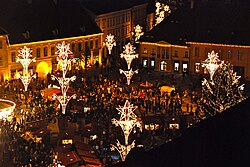 250px Sibiu Christmas Market Opening 2008