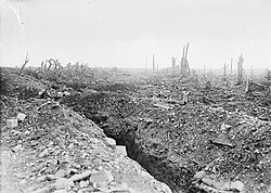 Study in Germany 250px The Badly Shelled Main Road To Bapaume