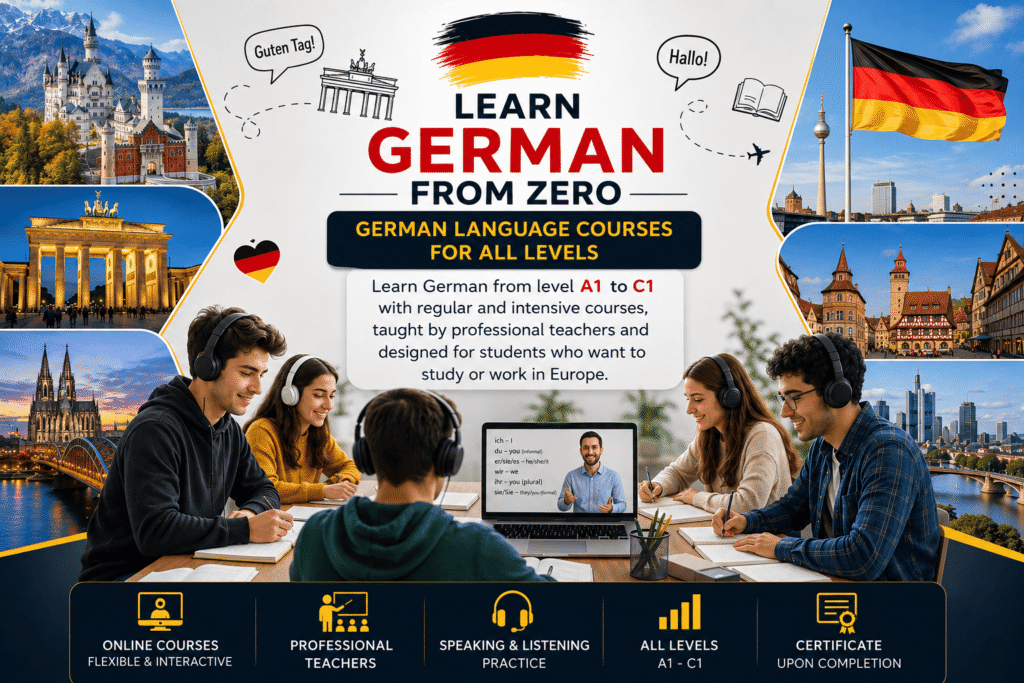 Professionelle Deutschkurse für internationale Studierende