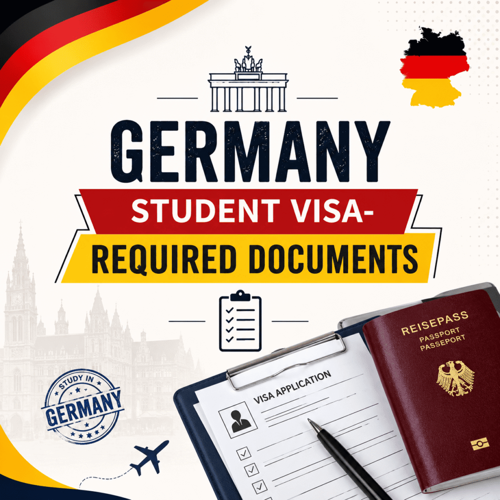 Germany Student Visa – Required Documents (German Embassy Germany Student Visa – Required Documents (German Embassy