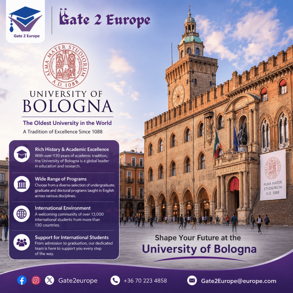 University of Bologna- Bologna, Italy University of Bologna- Bologna, Italy