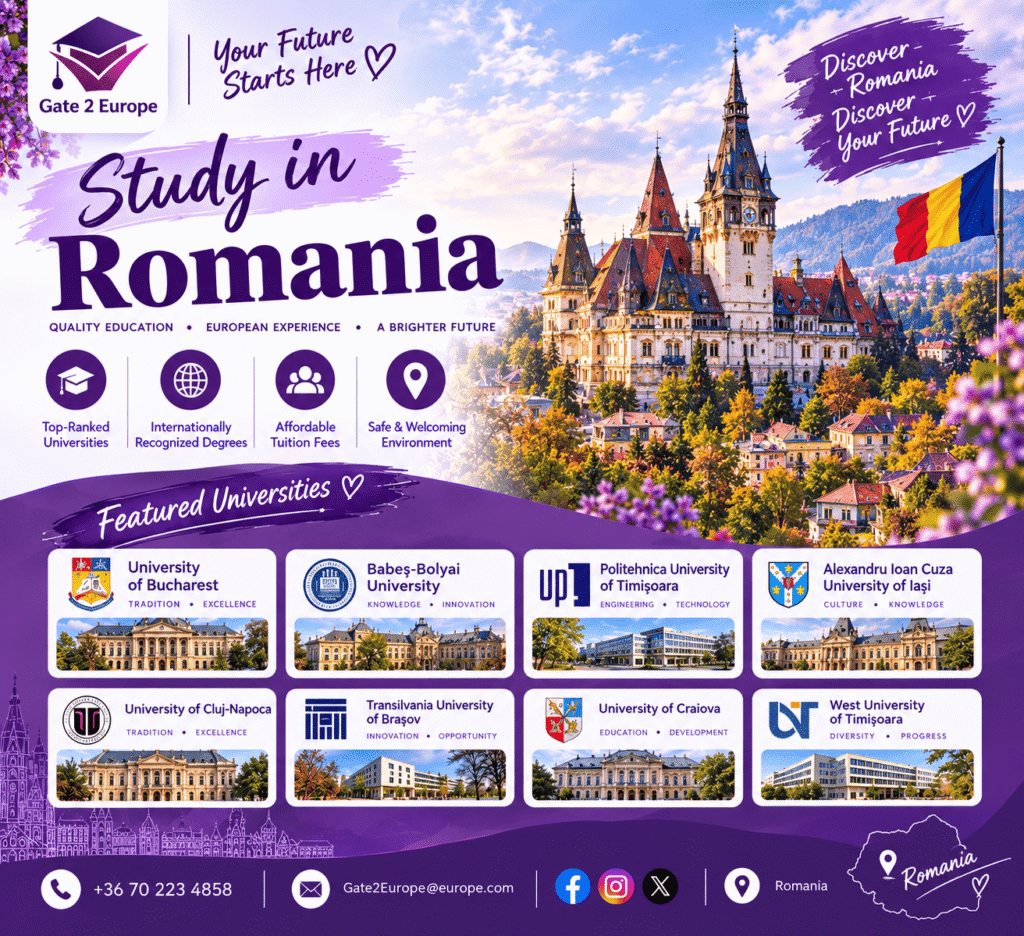 Study in Romania